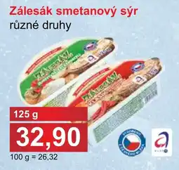 PLUS JIP Zálesák smetanový sýr nabídka