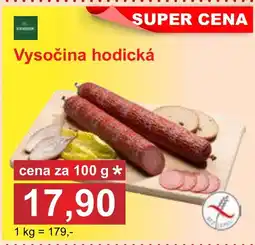 PLUS JIP Vysočina hodická nabídka