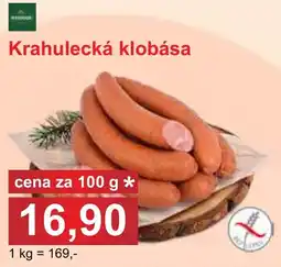 PLUS JIP Krahulecká klobása nabídka