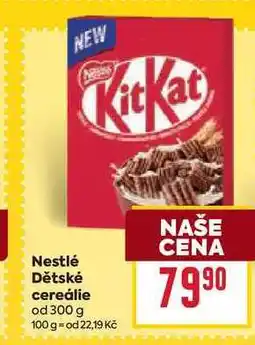 Billa Nestlé Dětské cereálie od nabídka