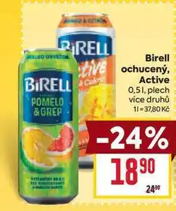 Billa Birell ochucený 0,5l, plech nabídka