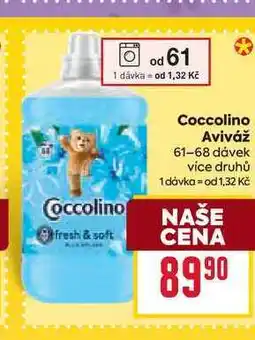 Billa Coccolino Aviváž 61-68 dávek nabídka