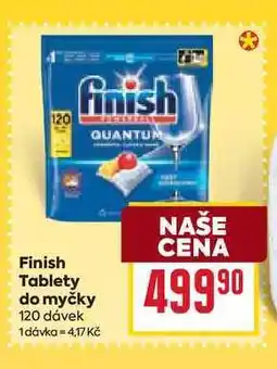 Billa Finish Tablety do myčky 120 dávek nabídka