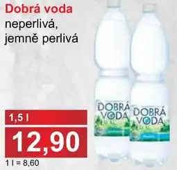 PLUS JIP Dobrá voda neperlivá, jemně perlivá nabídka