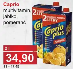 PLUS JIP Caprio multivitamín, jablko, pomeranč nabídka