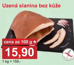 PLUS JIP Uzená slanina bez kůže nabídka
