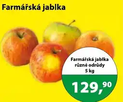 Konzum Farmářská jablka nabídka