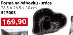 Konzum Forma na bábovku - srdce nabídka
