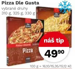 Konzum Pizza Dle Gusta nabídka