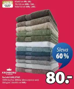 JYSK Ručník KARLSTAD nabídka