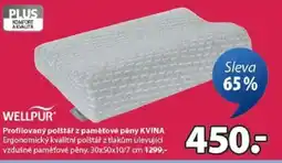 JYSK Profilovaný polštář z paměťové pěny KVINA nabídka