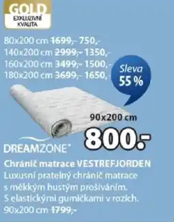 JYSK Chránič matrace VESTREFJORDEN nabídka