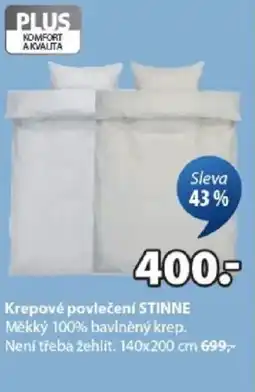 JYSK Krepové povlečení STINNE nabídka