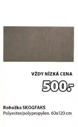 JYSK Rohožka SKOGFAKS nabídka