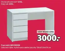JYSK Psací stůl LIMFJORDEN nabídka