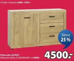 JYSK Příborník LINTRUP nabídka