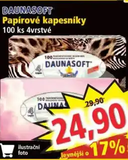 Norma Daunasoft Papírové kapesníky nabídka