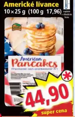 Norma Americké lívance nabídka