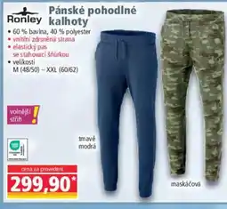 Norma Pánské pohodlné kalhoty nabídka