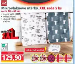 Norma Mikrovláknové utěrky, XXL sada 5 ks nabídka