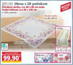 Norma Ubrus s 3D potiskem nabídka