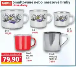 Norma Smaltované nebo nerezové hrnky nabídka