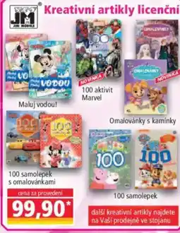 Norma Kreativní artikly licenční nabídka