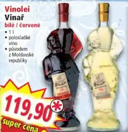 Norma Vinolei Vinař bílé / červené nabídka