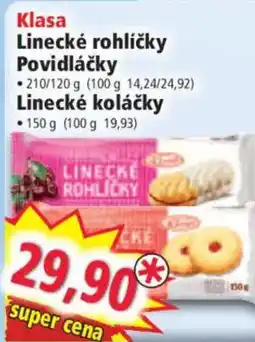 Norma Klasa Linecké rohlíčky Povidláčky nabídka