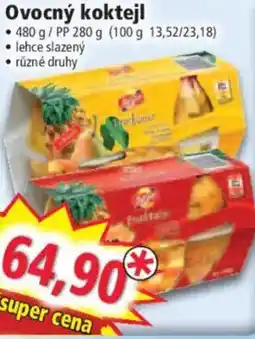 Norma Ovocný koktejl nabídka