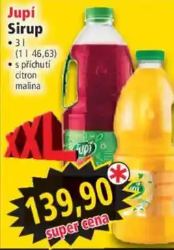 Norma Jupi Sirup nabídka