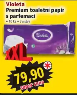 Norma Violeta Premium toaletní papír s parfemací nabídka