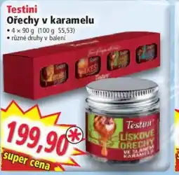 Norma Testini Ořechy v karamelu nabídka