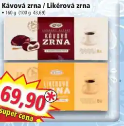 Norma Kávová zrna / Likérová zrna nabídka