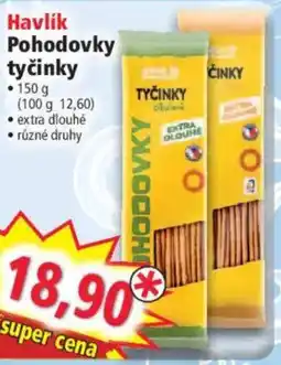 Norma Havlík Pohodovky tyčinky nabídka