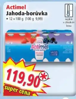 Norma Actimel Jahoda-borůvka nabídka