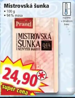 Norma Mistrovská šunka nabídka