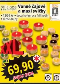 Norma Vonné čajové a maxi svíčky nabídka