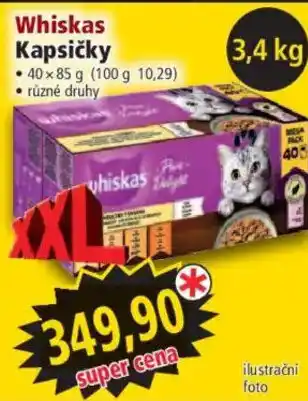 Norma Whiskas Kapsičky nabídka