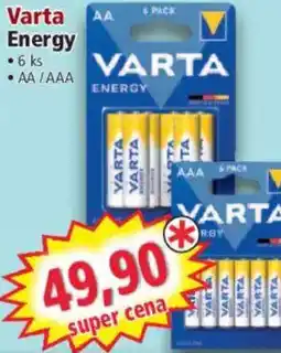 Norma Varta Energy nabídka