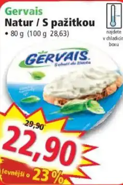 Norma Gervais Natur / S pažitkou nabídka