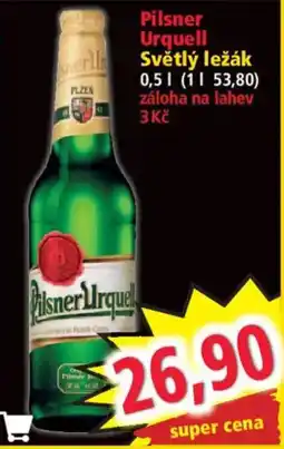 Norma Pilsner Urquell Světlý ležák nabídka