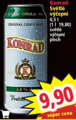 Norma Konrad Světlé výčepní nabídka
