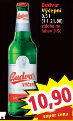 Norma Budvar Výčepní nabídka