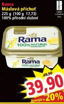 Norma Rama Máslová příchuť nabídka