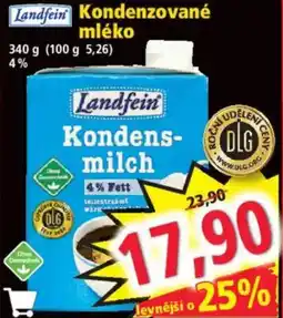 Norma Landfein Kondenzované mléko nabídka