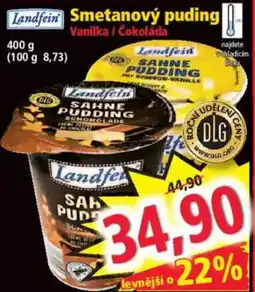 Norma Landfein Smetanový puding nabídka