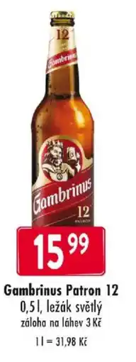 Astur&Qanto Gambrinus Patron 12 nabídka