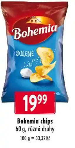 Astur&Qanto Bohemia chips nabídka