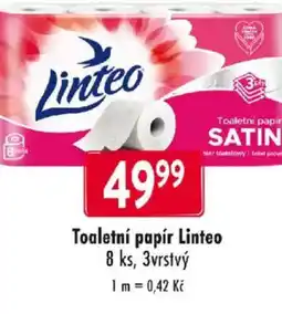 Astur&Qanto Toaletní papír Linteo nabídka